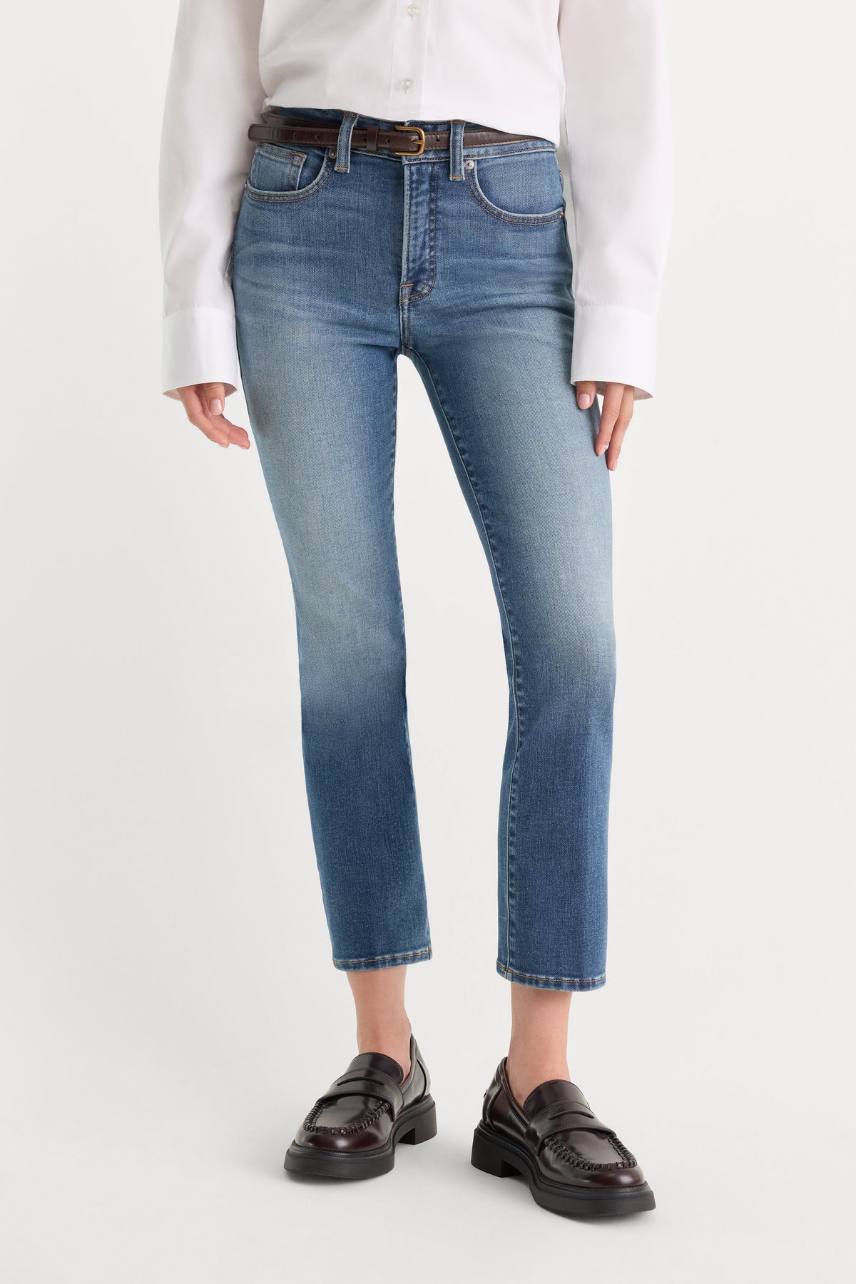 Premium GOOD LEGS STRAIGHT JEANS CRESTVIEW