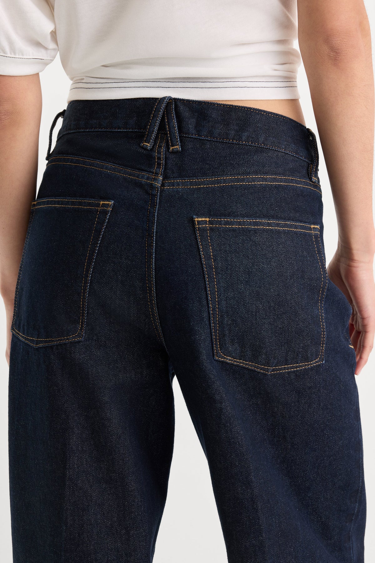 Premium VINTAGE LOW SLUNG BAGGY JEANS RINSE