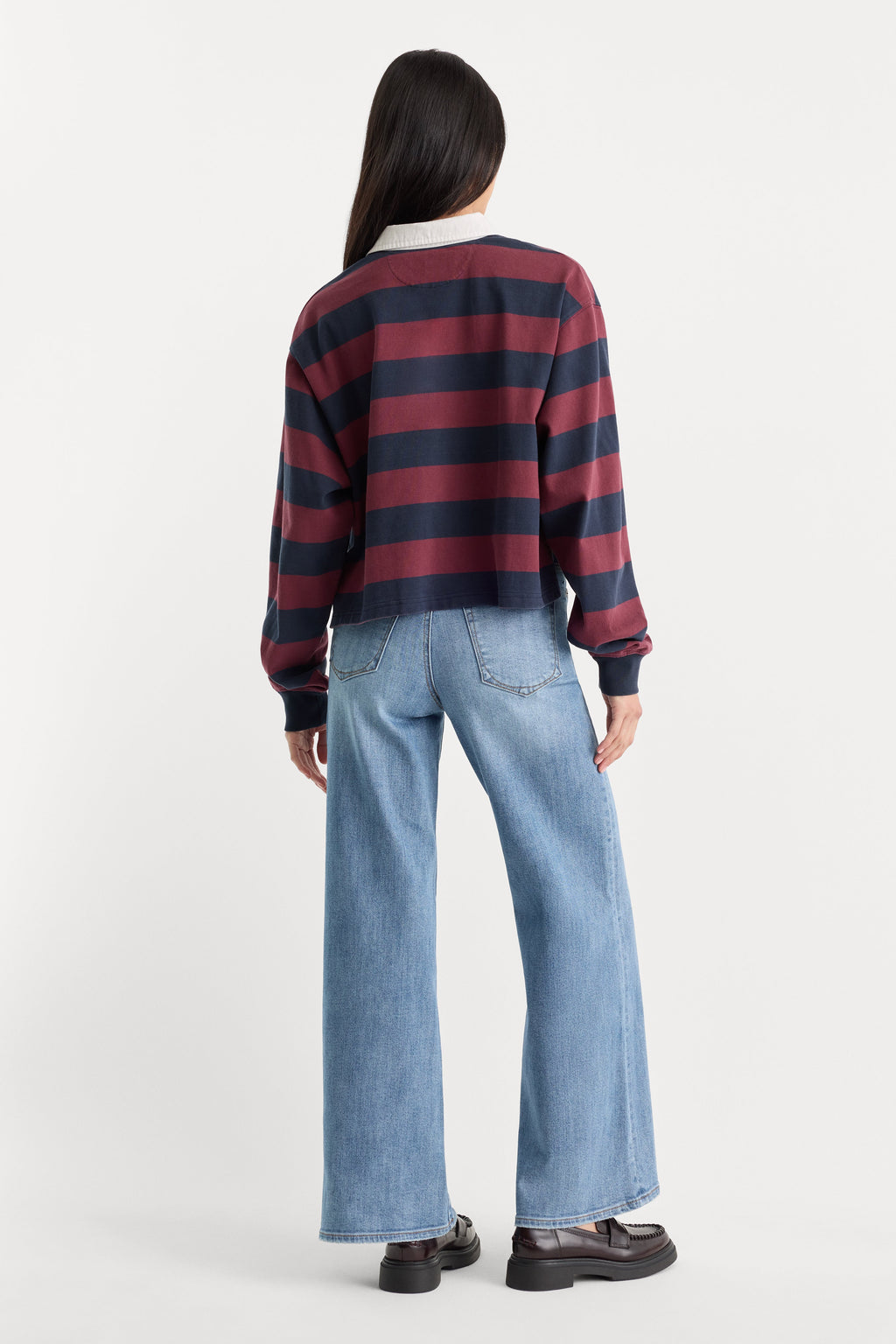 Premium GOOD WAIST PALAZZO ANKLE JEANS CEDARWICK