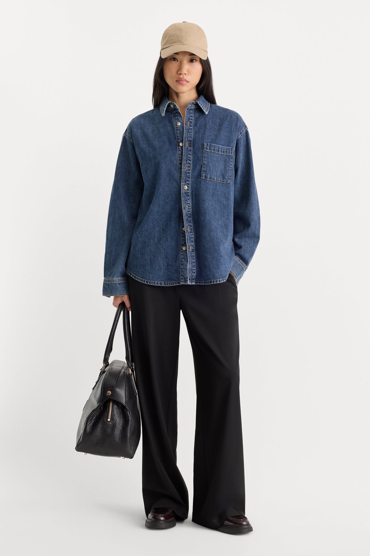 Premium THE DENIM EASY SHIRT ALCOVE