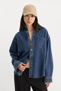 Premium THE DENIM EASY SHIRT ALCOVE