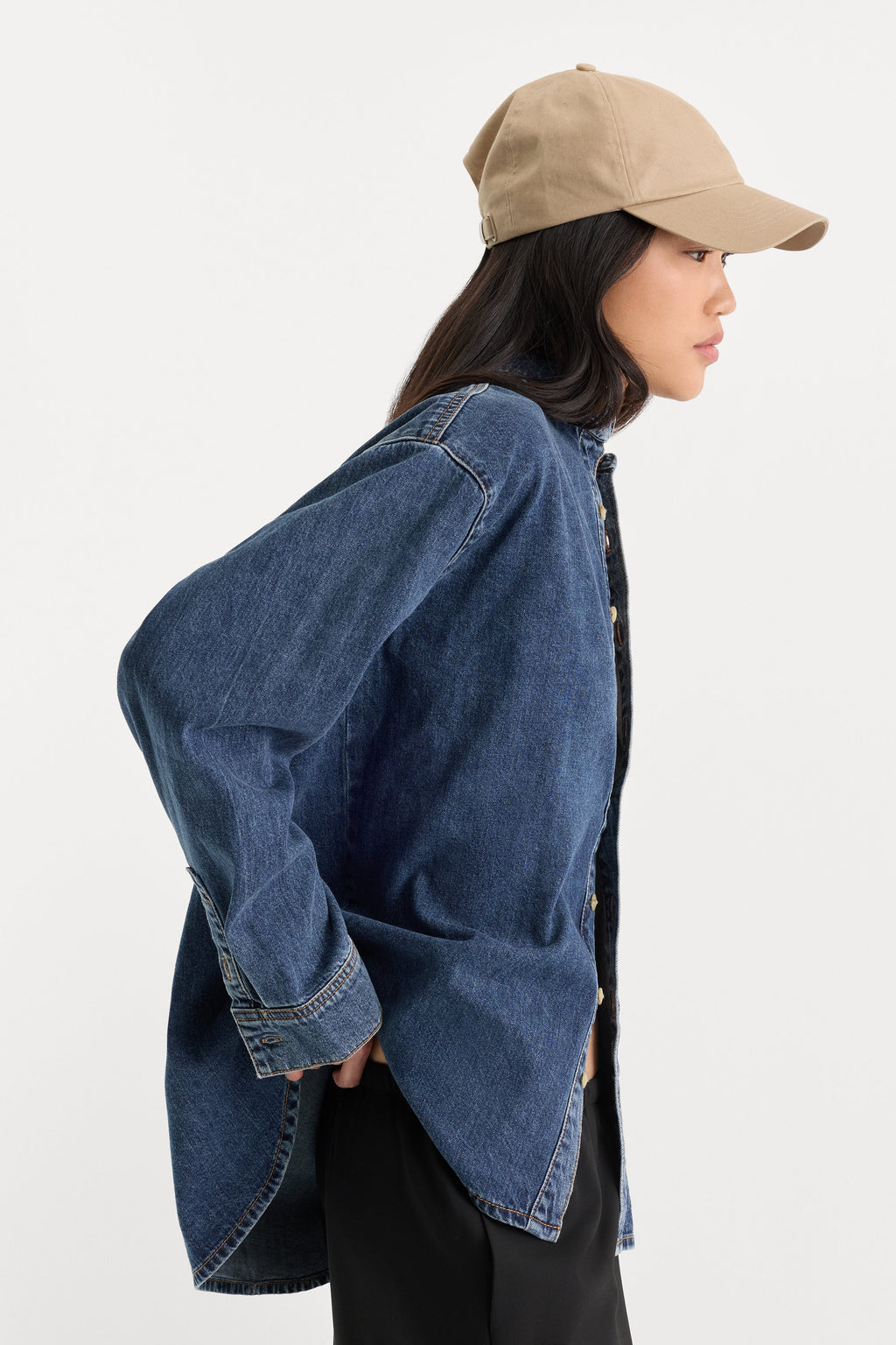 Premium THE DENIM EASY SHIRT ALCOVE