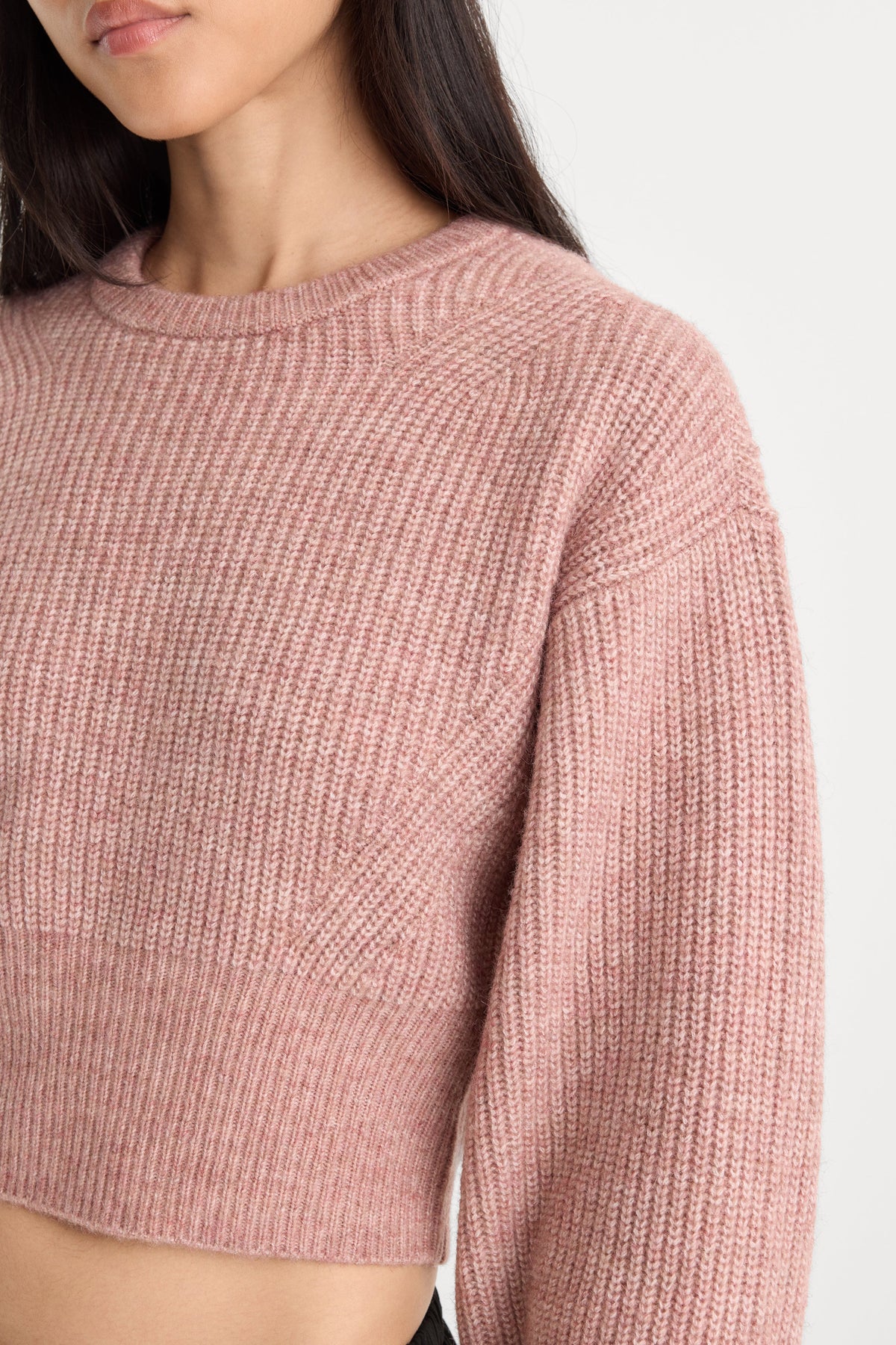 Premium THE CHUNKY KNIT SWEATER DUSTY BLUSH