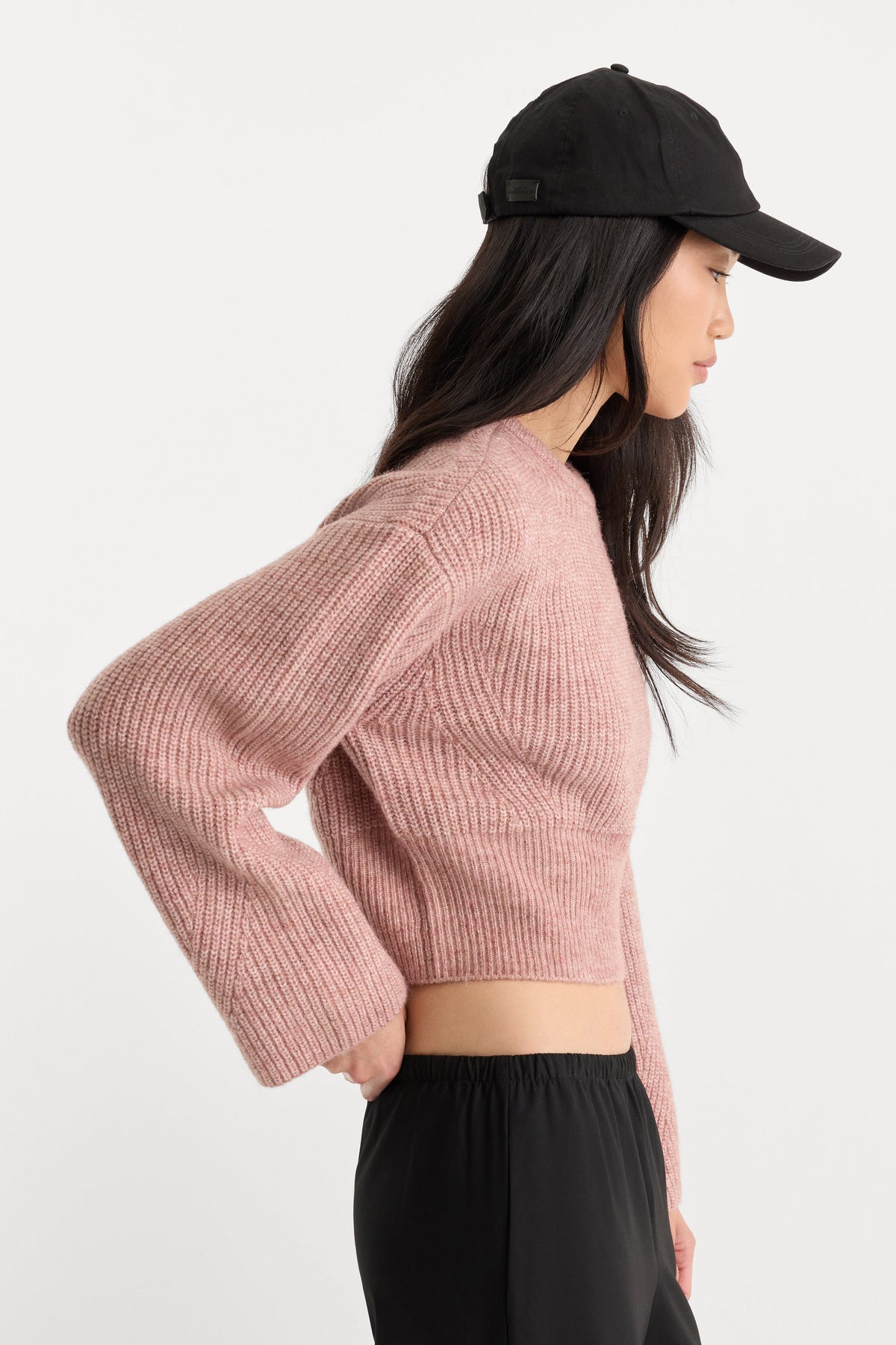 Premium THE CHUNKY KNIT SWEATER DUSTY BLUSH