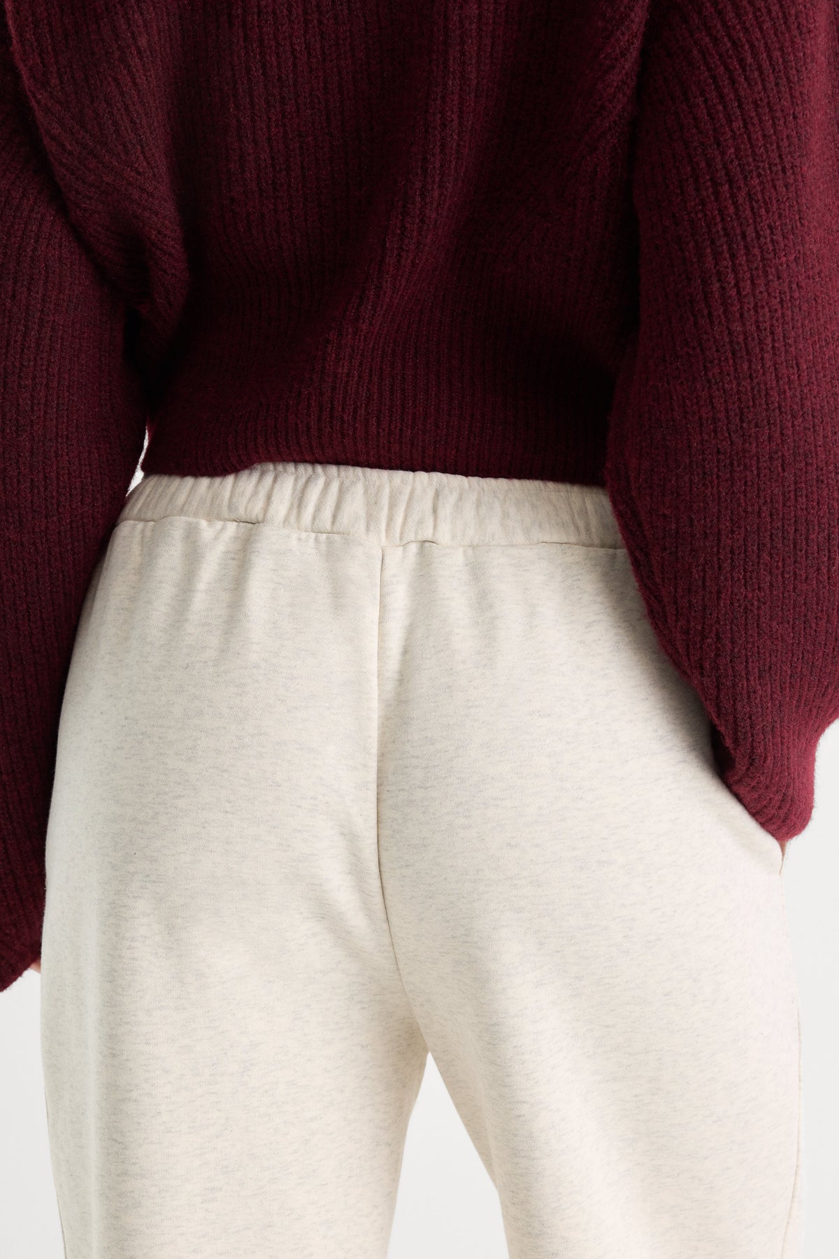 Premium THE BRUSHED FLEECE SWEATPANT OATMEAL