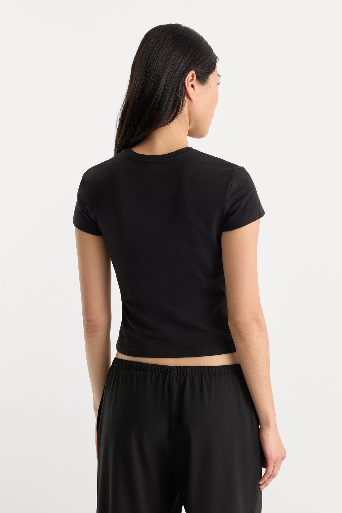 Premium THE CAP SLEEVE TEE BLACK001