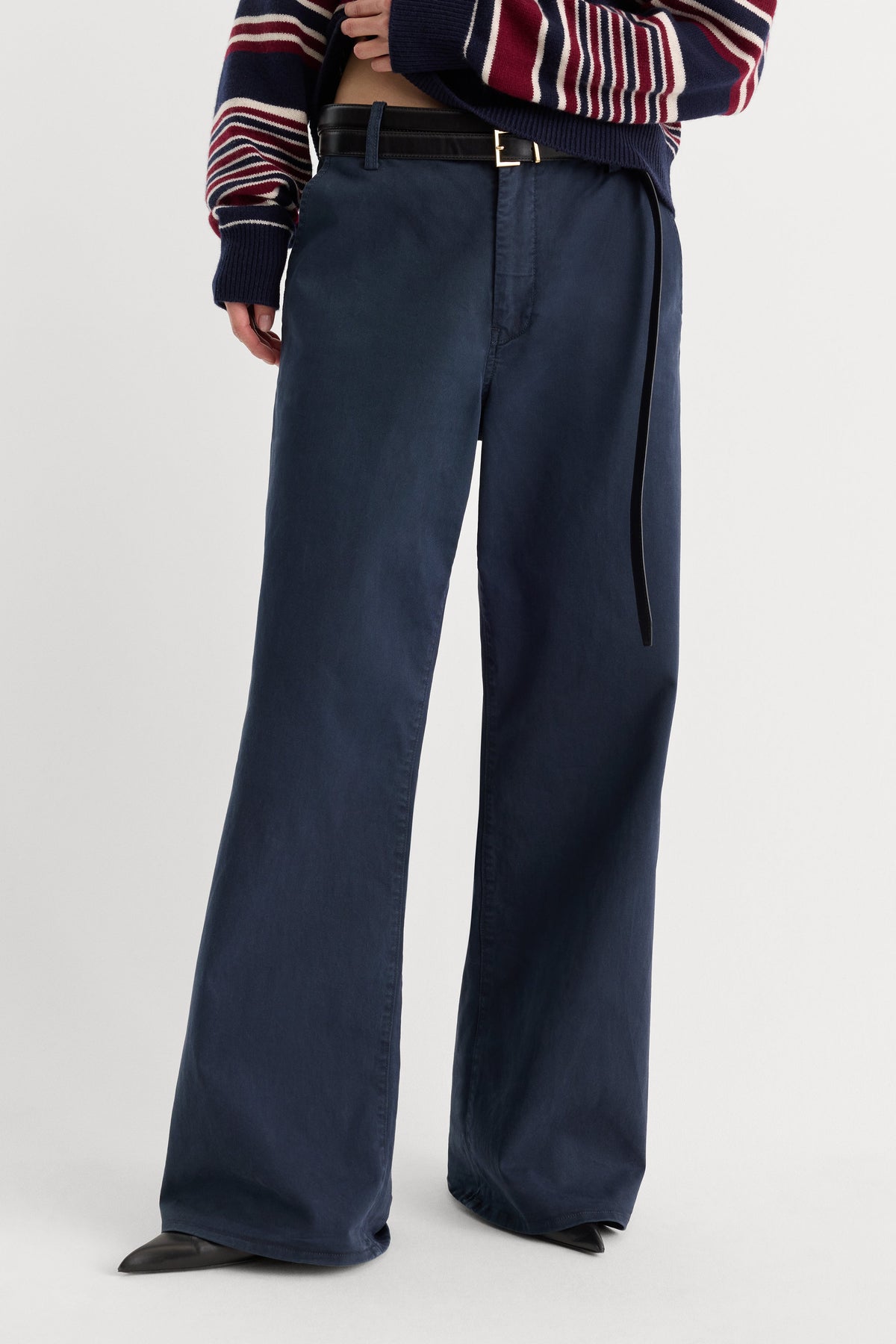 Premium LOW SLUNG BAGGY TROUSER NEW NAVY