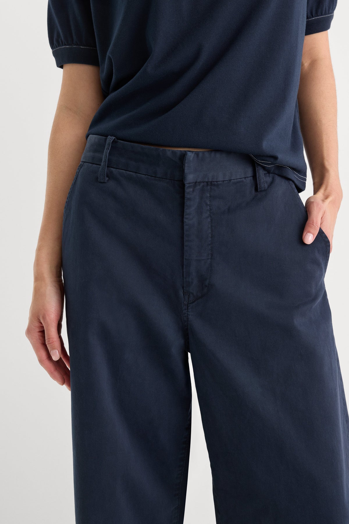 Premium LOW SLUNG BAGGY TROUSER NEW NAVY