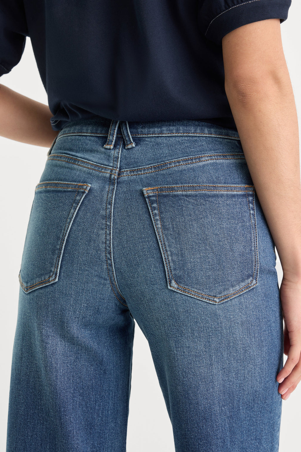 Premium GOOD WAIST PALAZZO ANKLE JEANS SIERRA