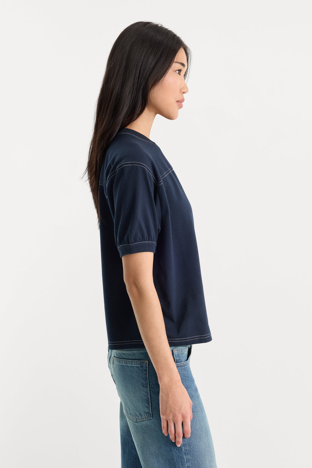 Premium THE GYM TEE NEW NAVY002