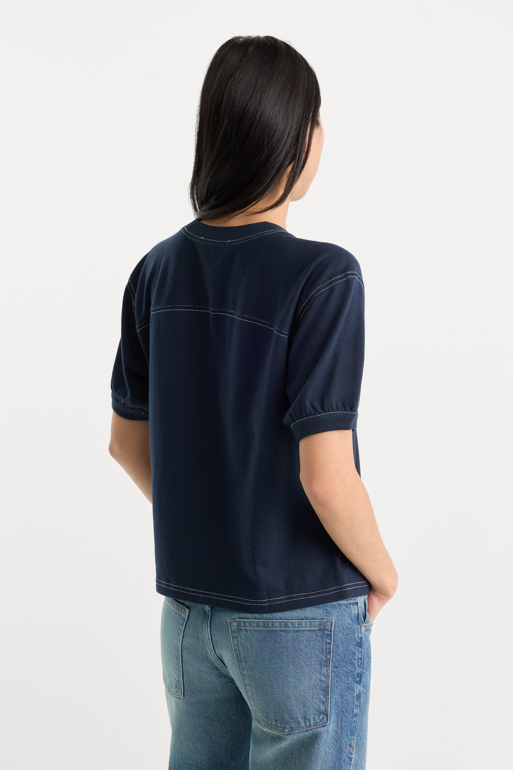 Premium THE GYM TEE NEW NAVY002