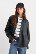 Premium THE BETTER THAN LEATHER CLASSIC SHIRT BLACK001