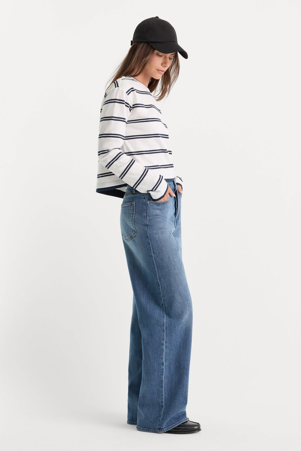 Premium VINTAGE WIDE JEANS WESTGATE