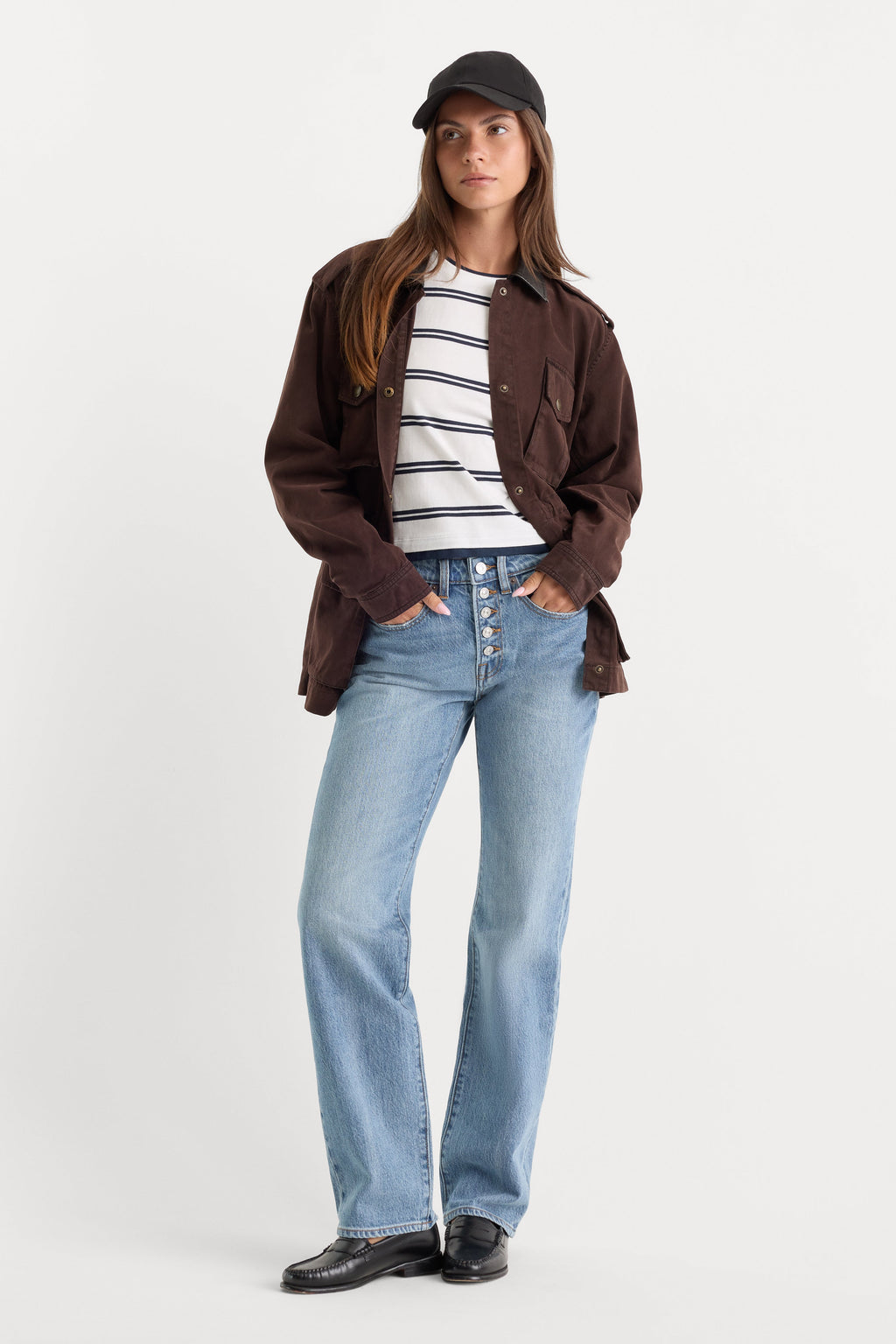Premium VINTAGE STRAIGHT JEANS AMBER