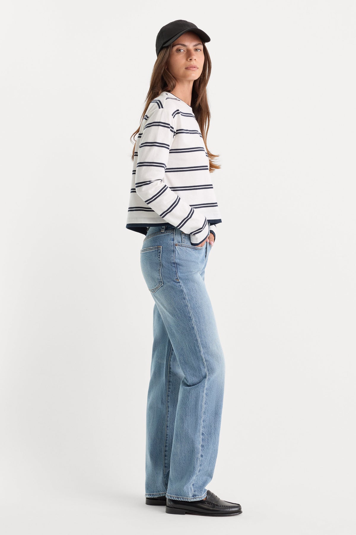 Premium VINTAGE STRAIGHT JEANS AMBER