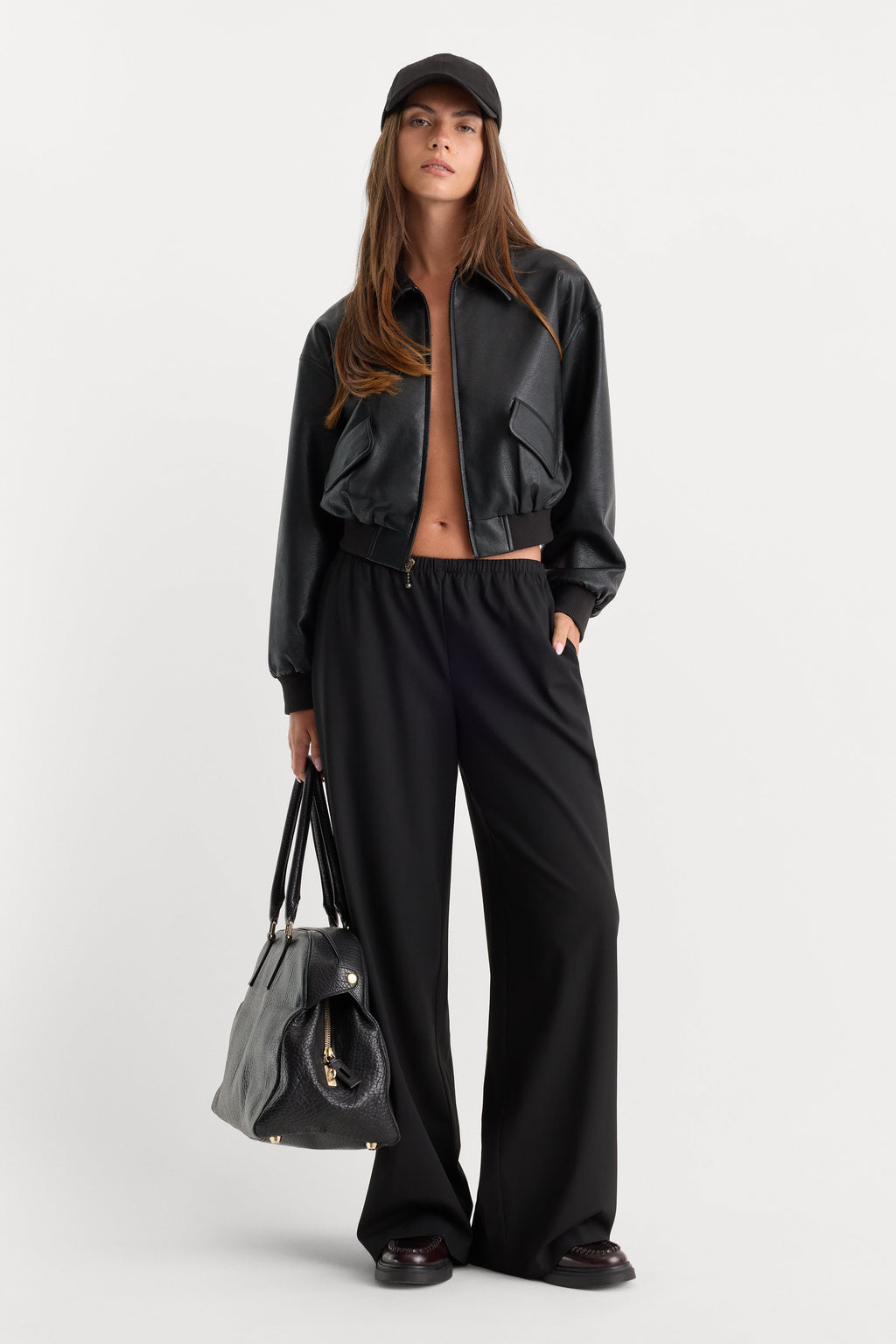 Premium THE PULL ON TROUSER BLACK001