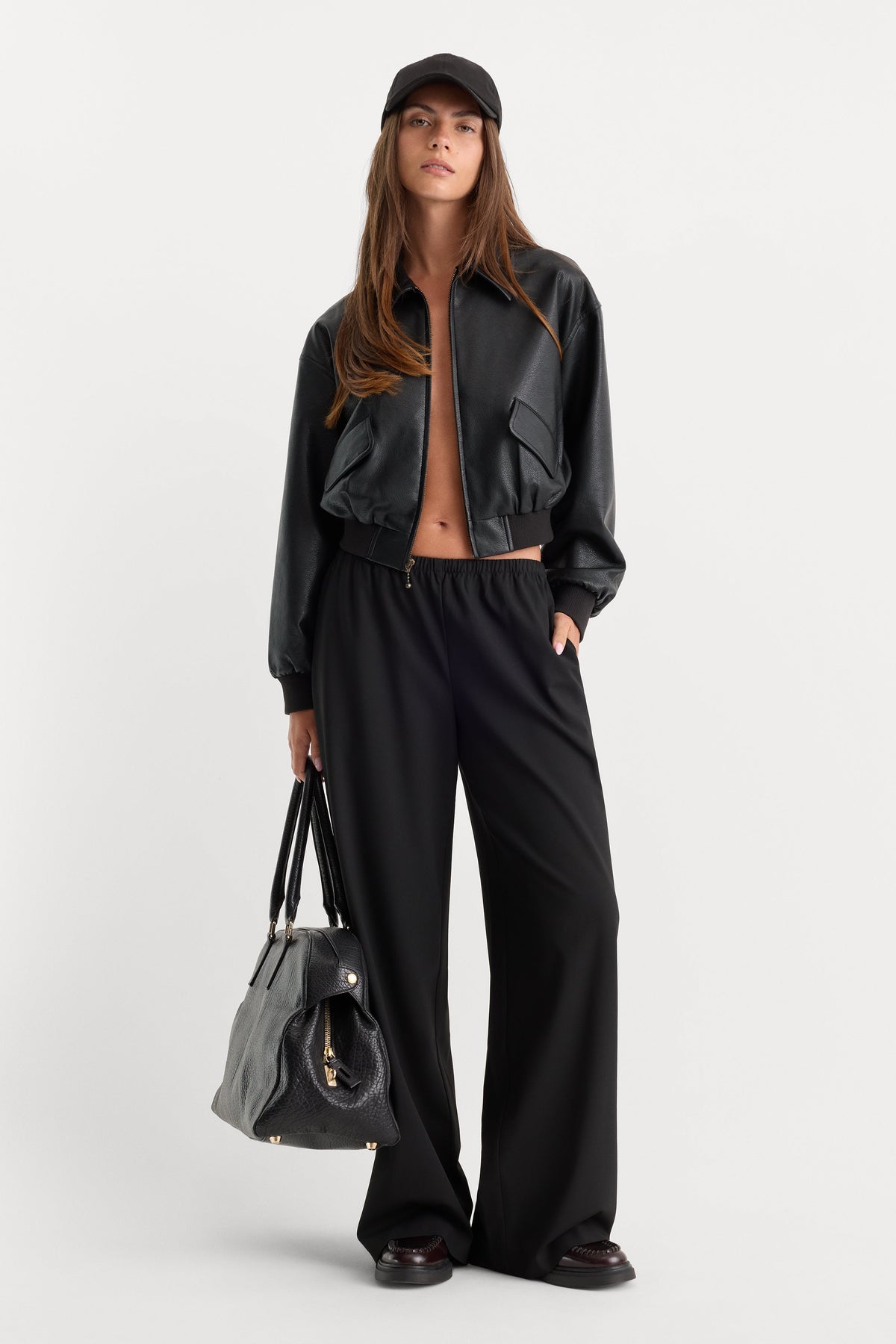 Premium THE PULL ON TROUSER BLACK001