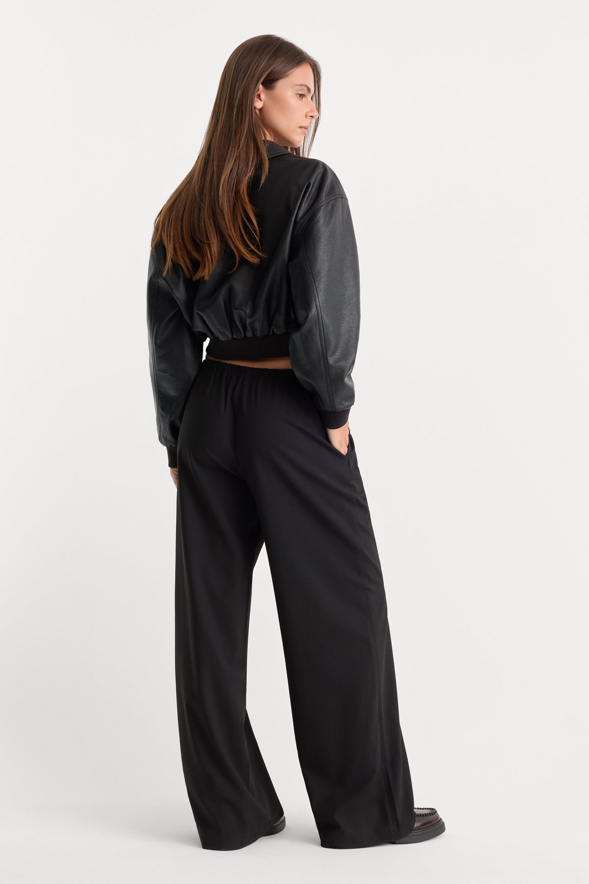 Premium THE PULL ON TROUSER BLACK001