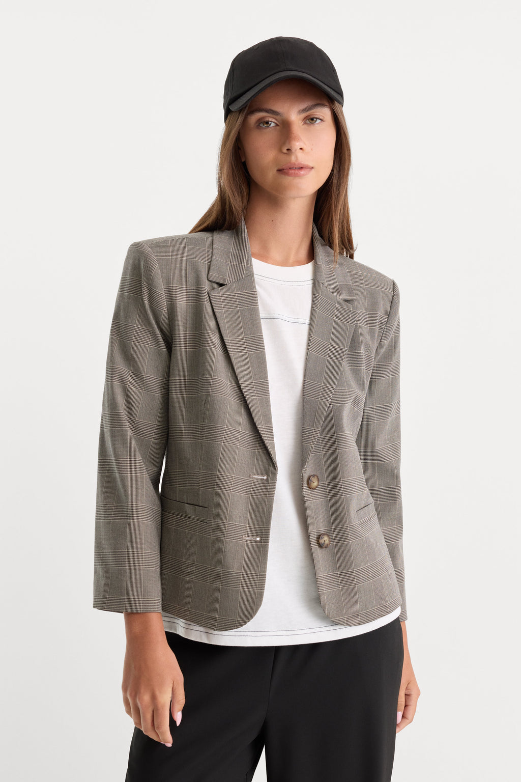 Premium THE SHRUNKEN BLAZER MINI PLAID