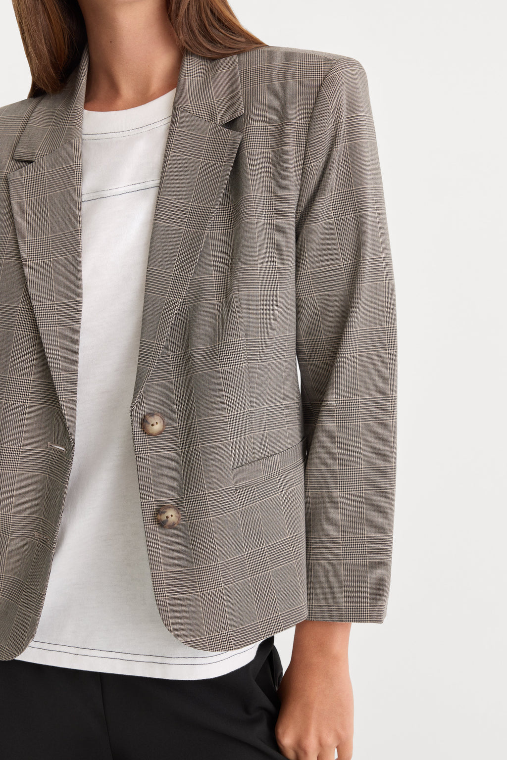 Premium THE SHRUNKEN BLAZER MINI PLAID