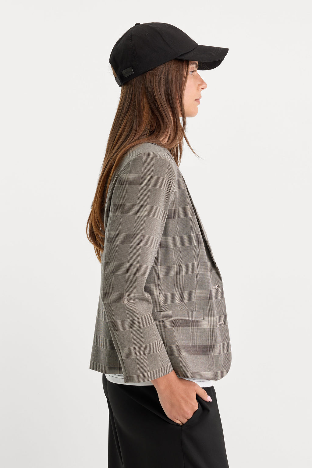 Premium THE SHRUNKEN BLAZER MINI PLAID