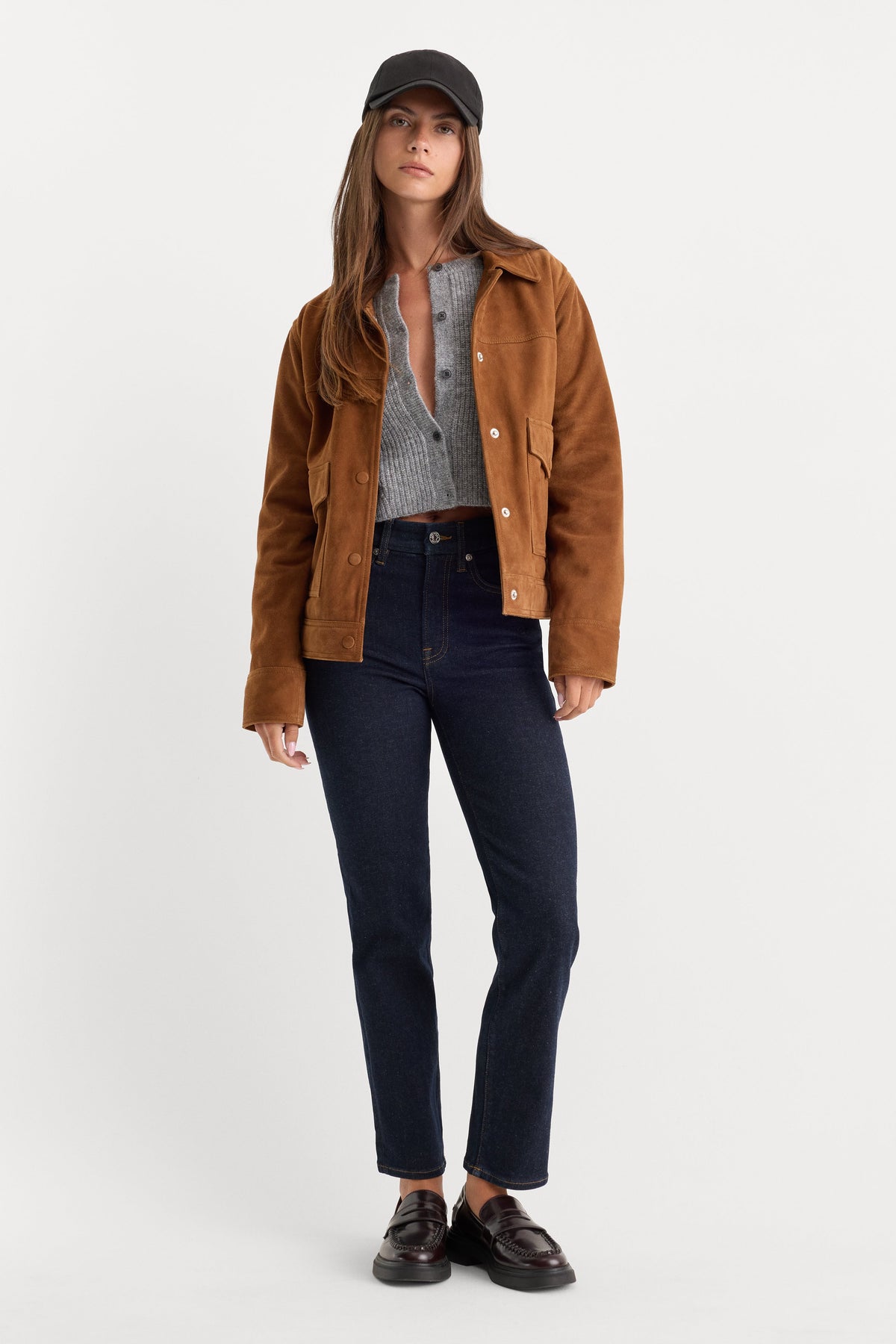 Premium ALWAYS FITS GOOD LEGS STRAIGHT JEANS LONG DENETHICBLUE04