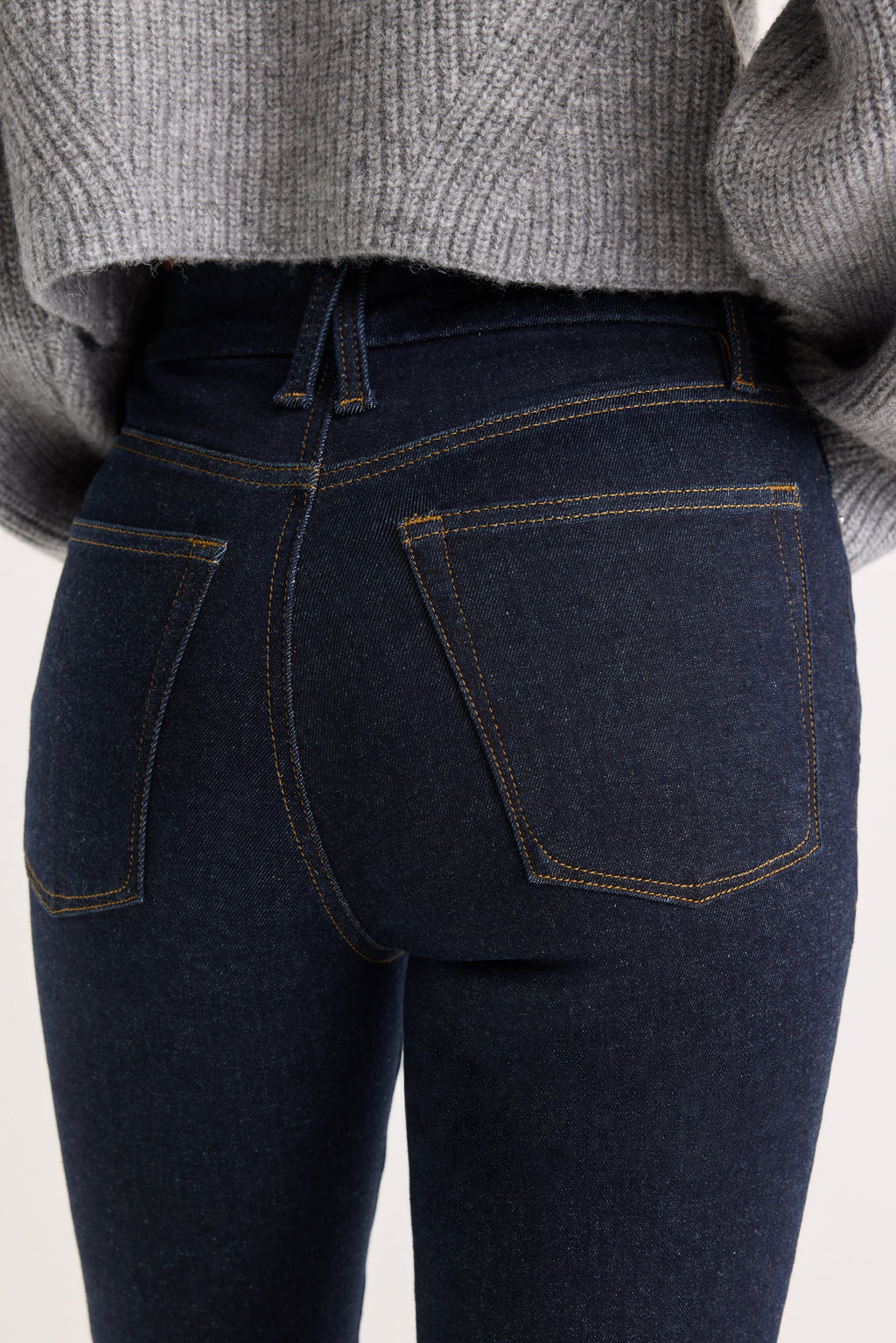 Premium ALWAYS FITS GOOD LEGS STRAIGHT JEANS LONG DENETHICBLUE04