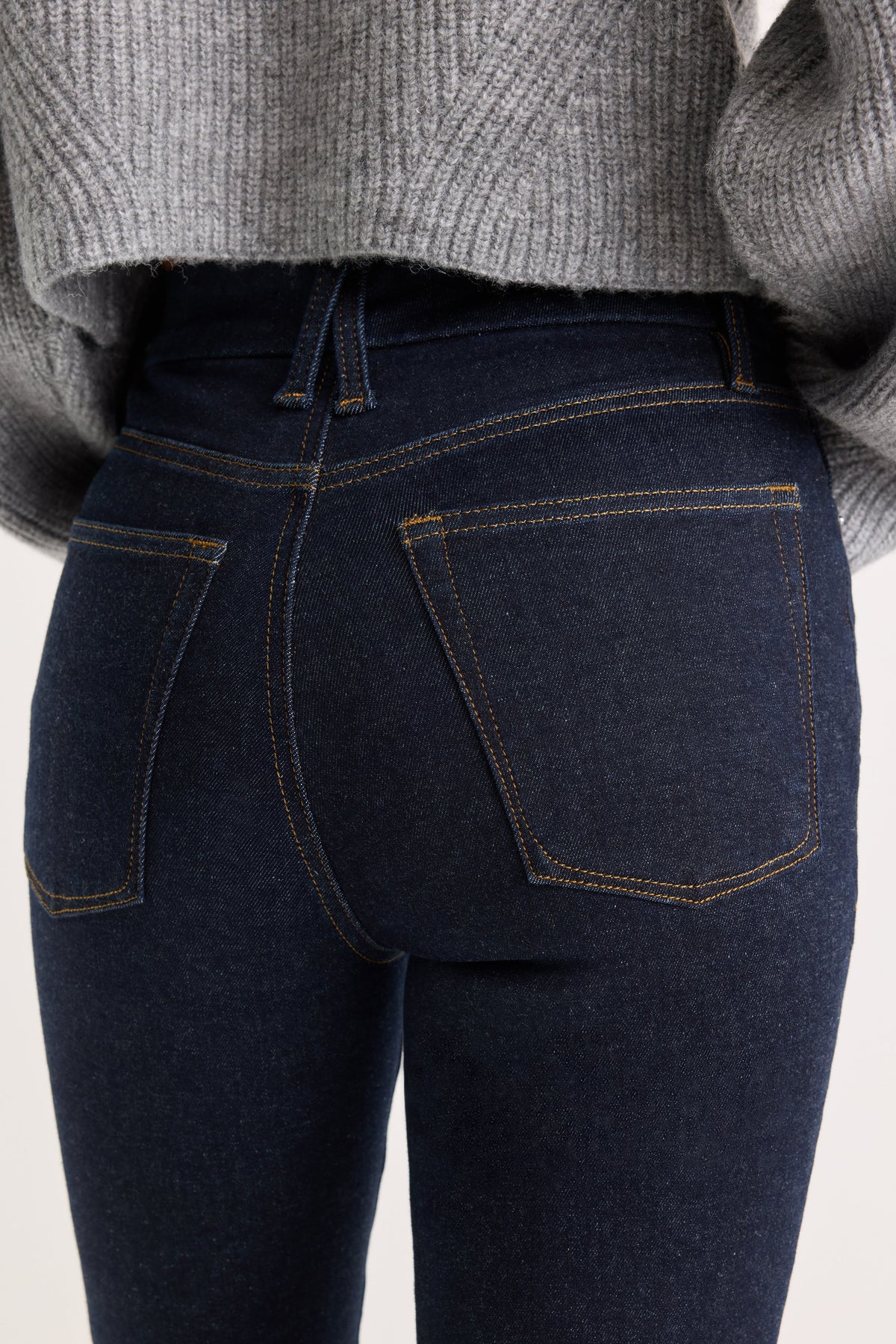 Premium ALWAYS FITS GOOD LEGS STRAIGHT JEANS LONG DENETHICBLUE04
