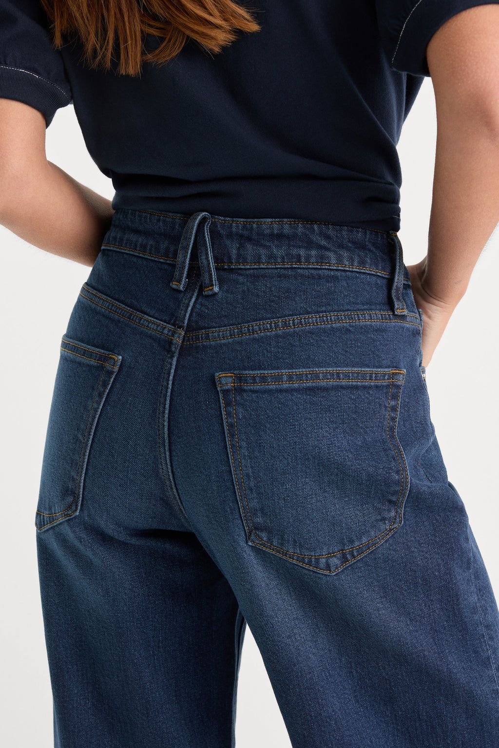 Premium VINTAGE BARREL ANKLE JEANS MERIDIAN
