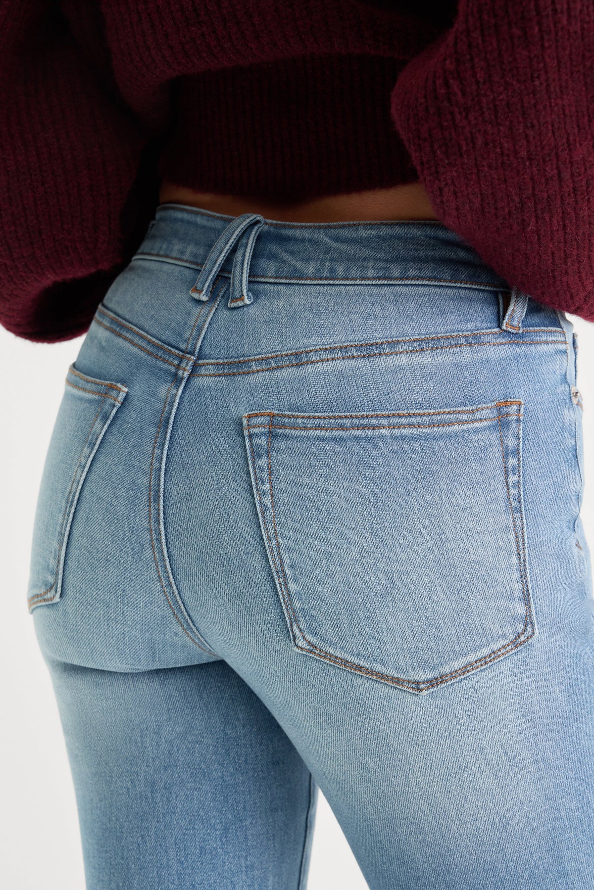 Premium GOOD LEGS FLARE JEANS INDIGO1290