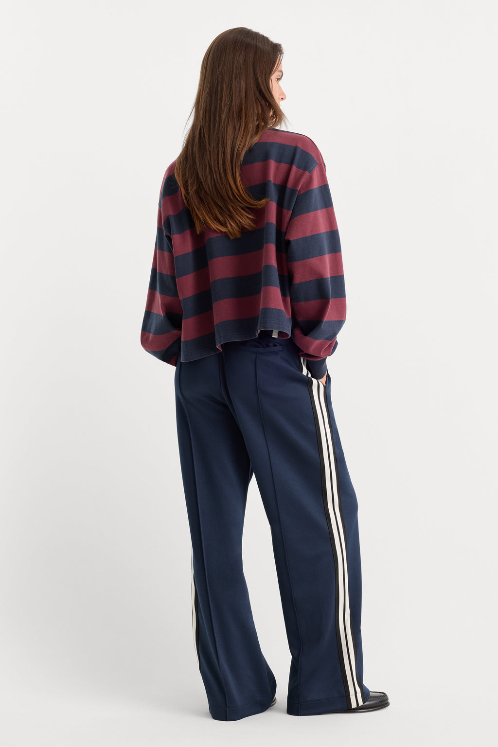 Premium THE TRACK PANT NEW NAVY