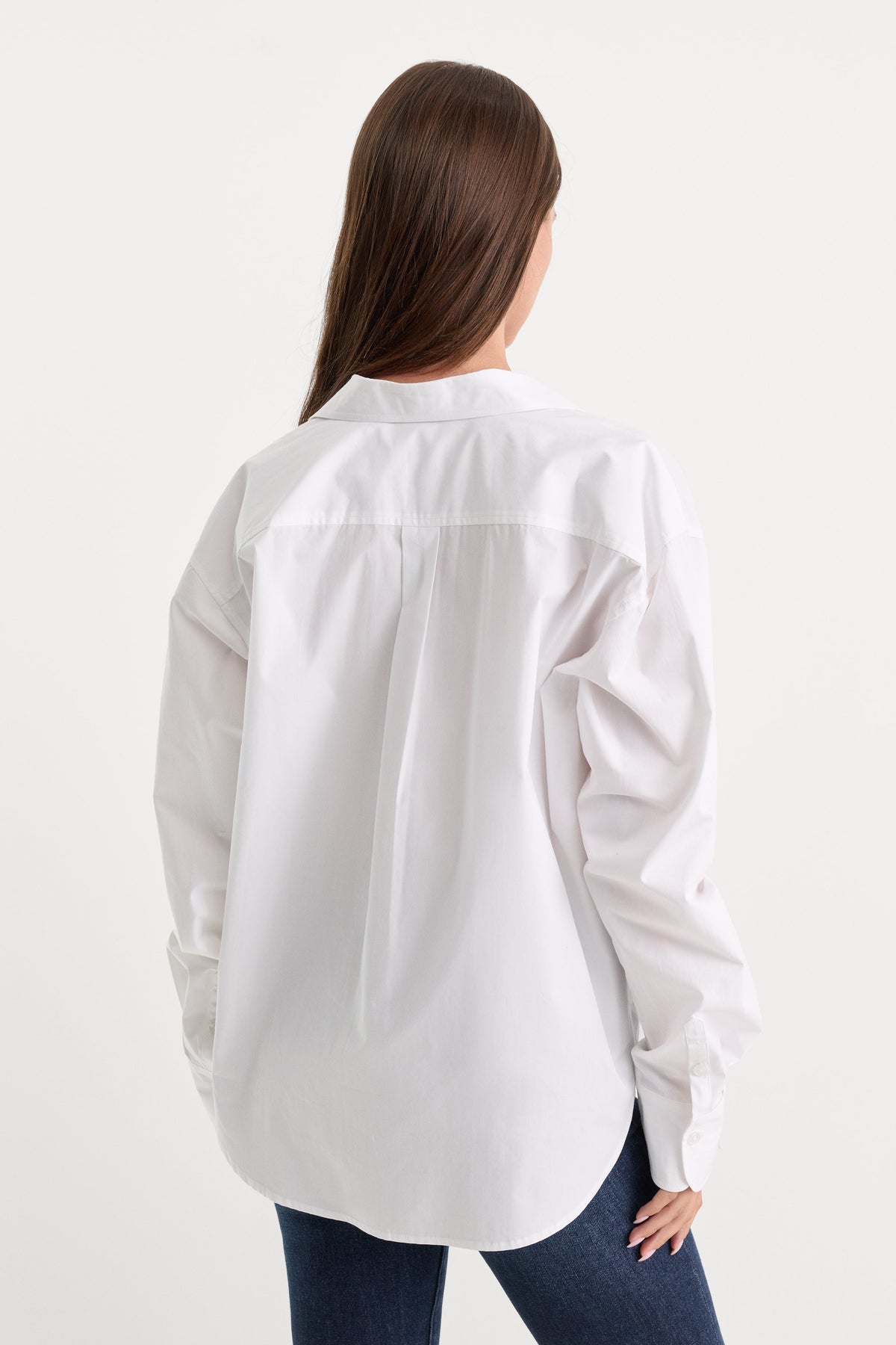 Premium THE POPLIN EASY SHIRT WHITE