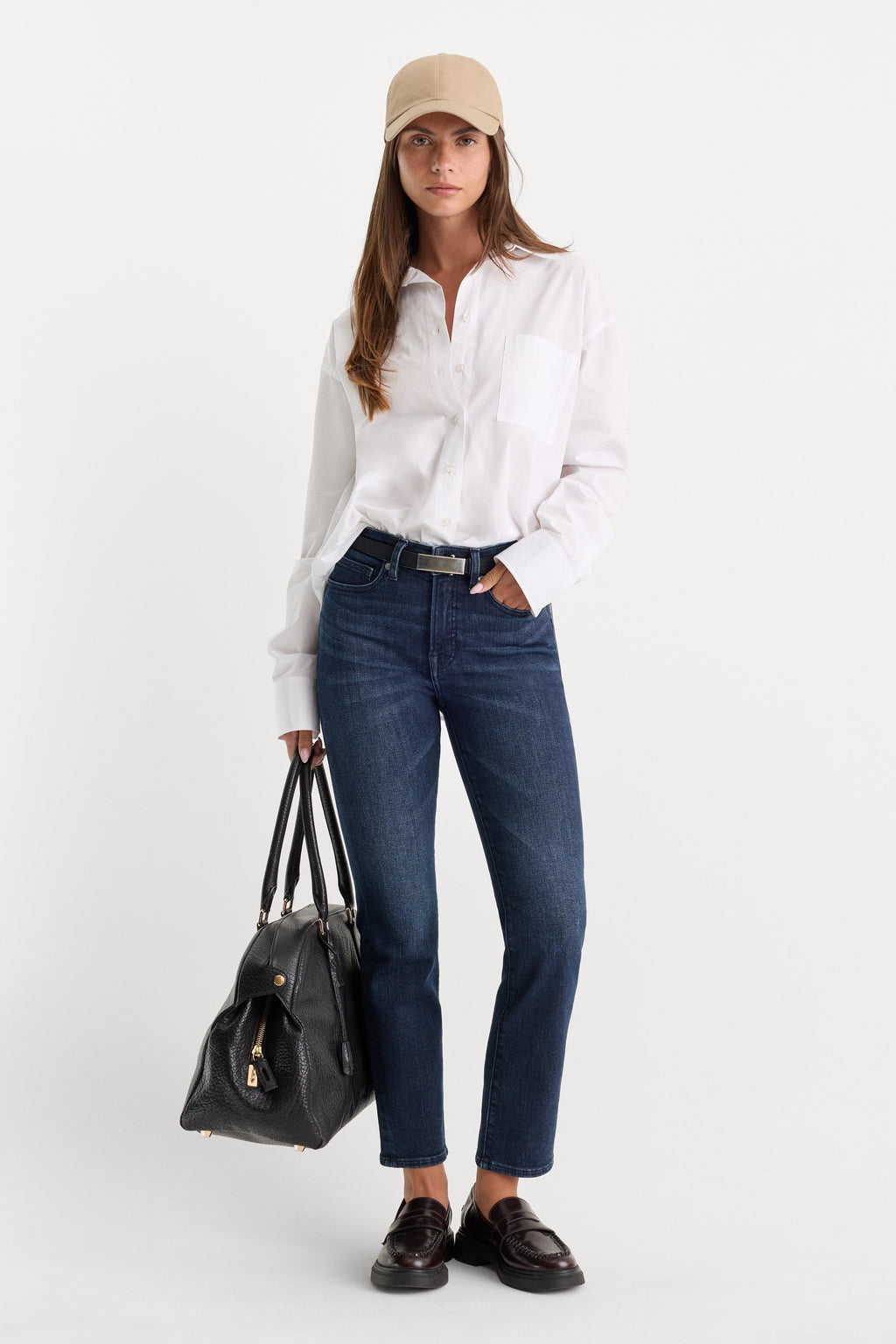 Premium GOOD LEGS STRAIGHT JEANS ATLAS BLUE