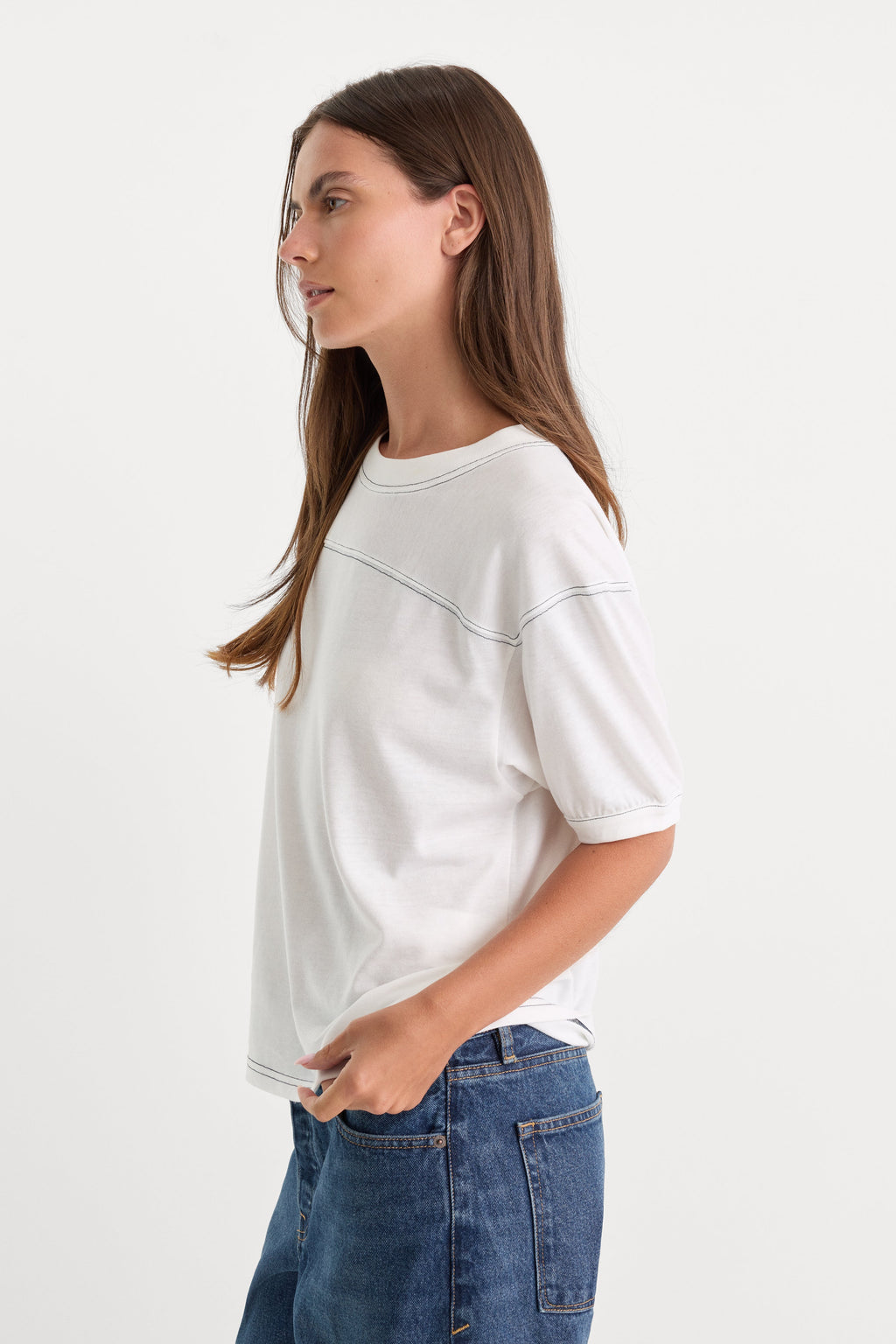 Premium THE GYM TEE CHALK