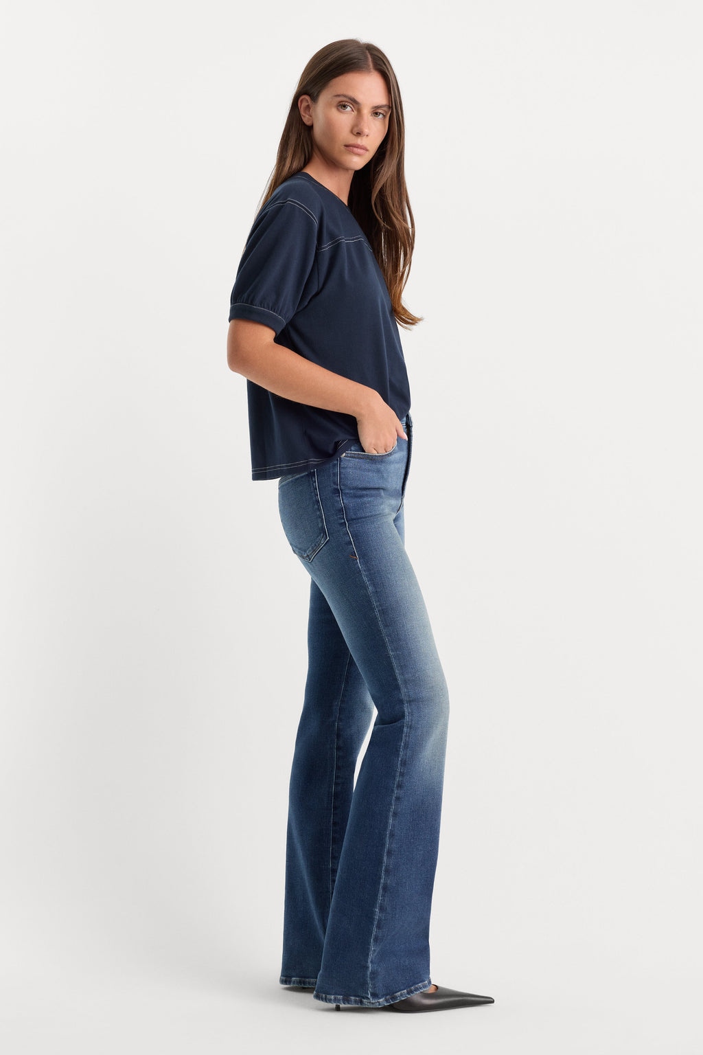 Premium SOFT TECH GOOD CLASSIC BOOTCUT JEANSNEWCREST