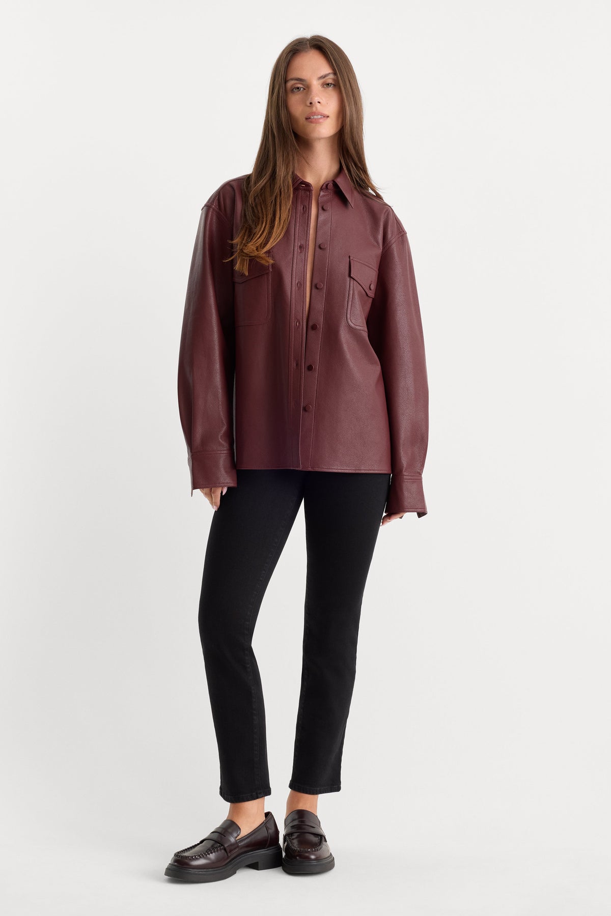 Premium SOFT TECH GOOD LEGS STRAIGHT JEANSBLACK001