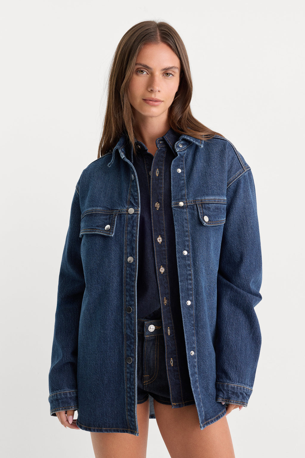Premium THE DENIM OVERSHIRT BOUNCE