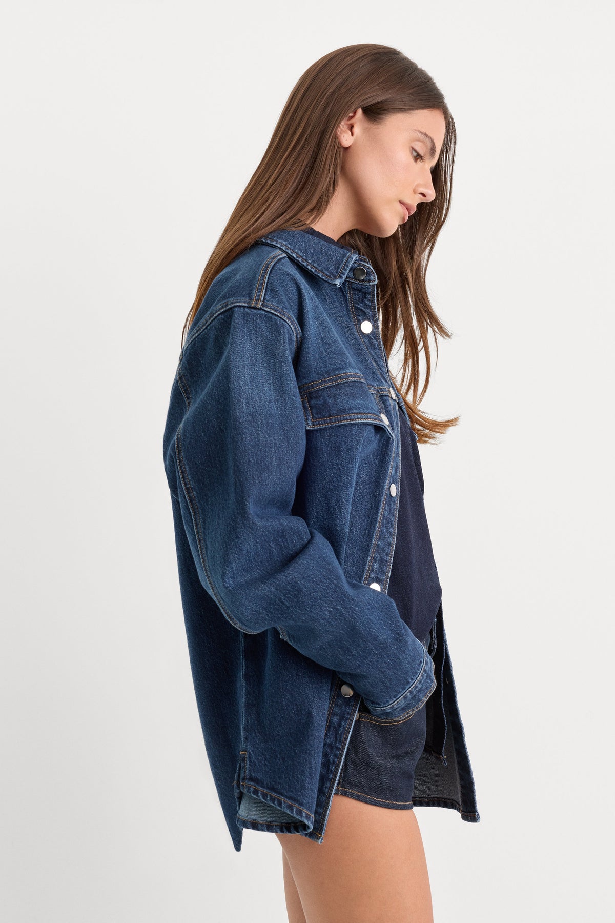 Premium THE DENIM OVERSHIRT BOUNCE