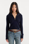 Premium THE CABLE ZIP UP NEW NAVY002