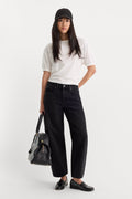 Premium VINTAGE BARREL ANKLE JEANS FLAT TYRE
