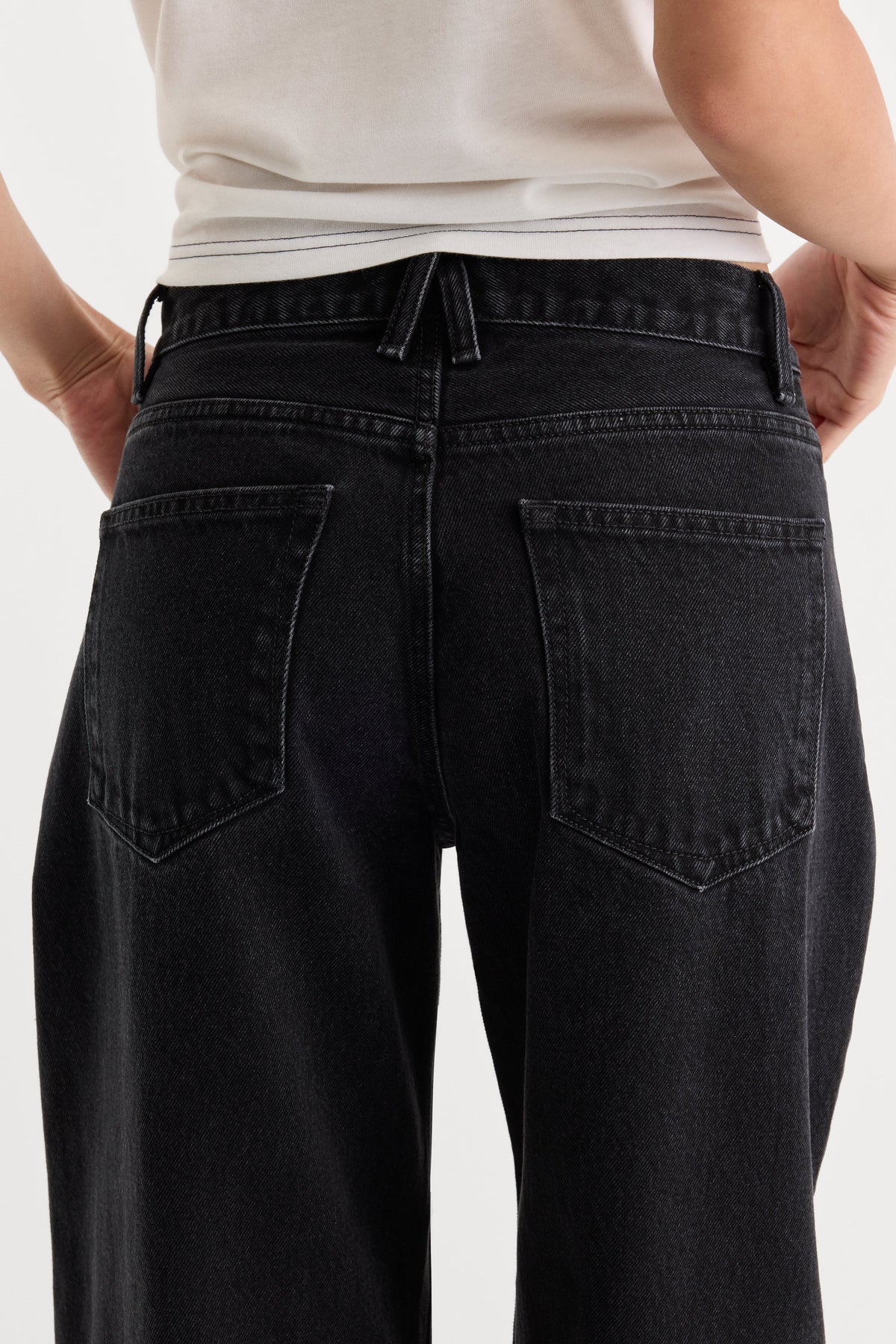 Premium VINTAGE BARREL ANKLE JEANS FLAT TYRE