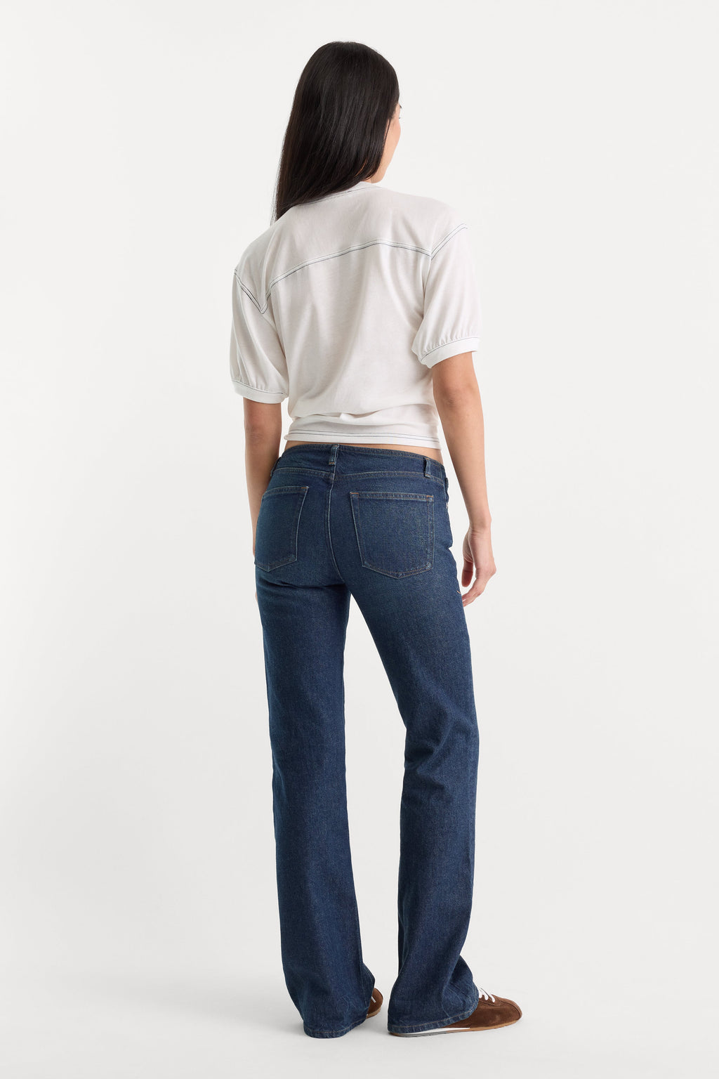 Premium GHOST WAIST LOW RISE BOOTCUT JEANS QUIRK