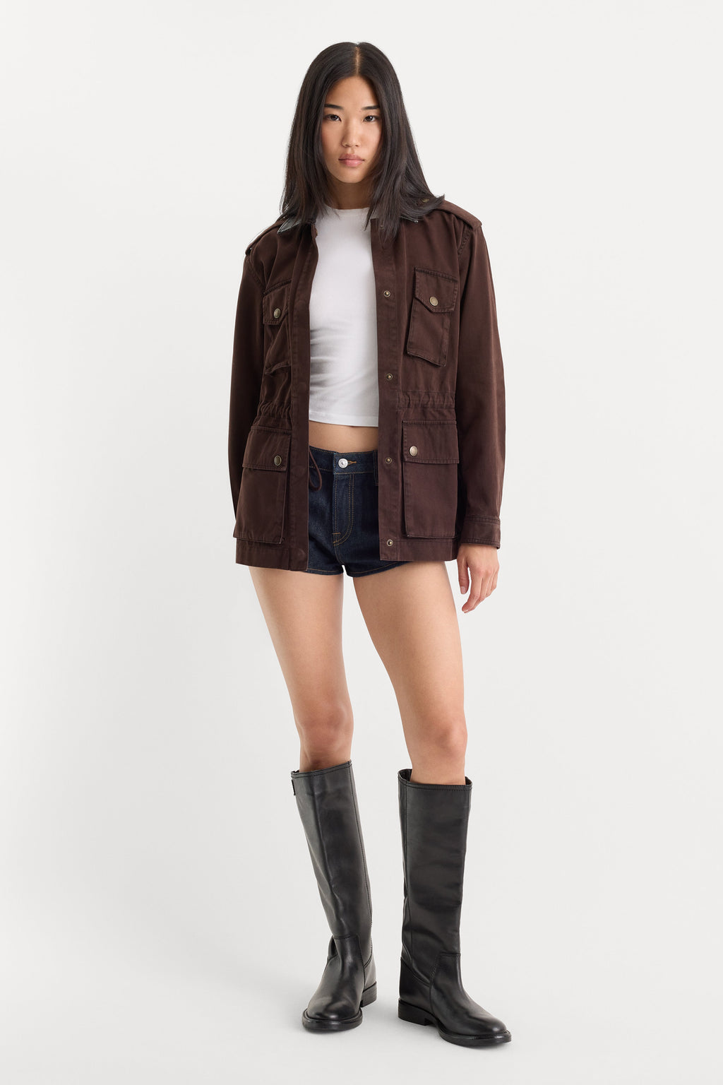 Premium THE FIELD JACKET ESPRESSO