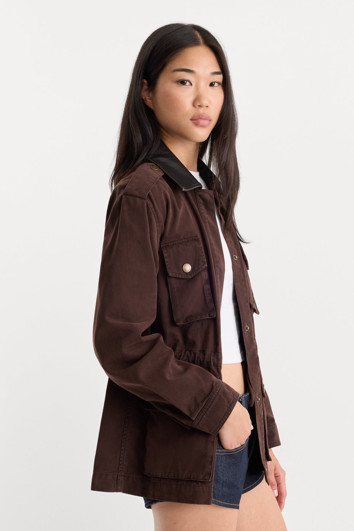 Premium THE FIELD JACKET ESPRESSO