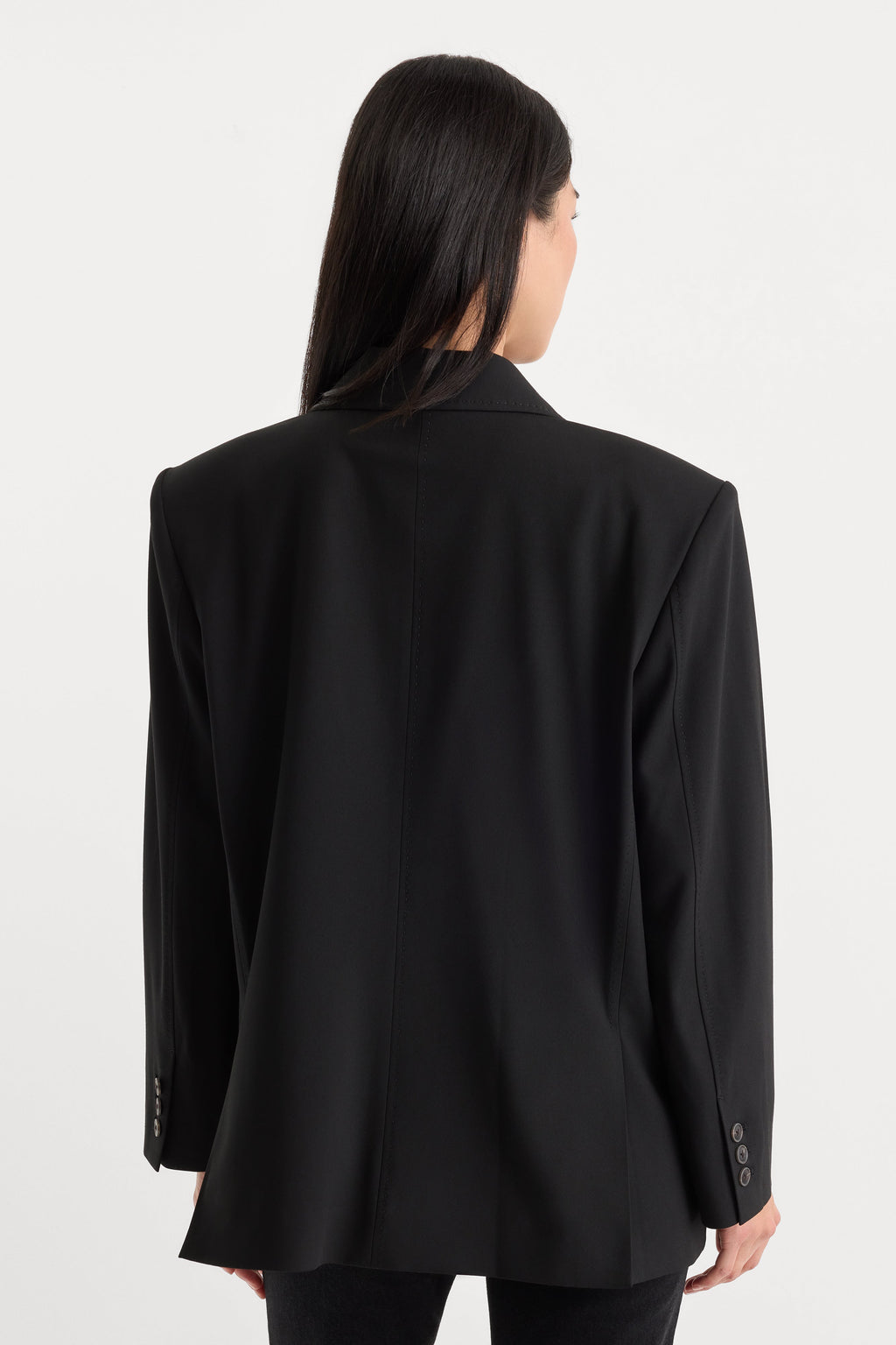 Premium THE OVERSIZED BLAZER BLACK001