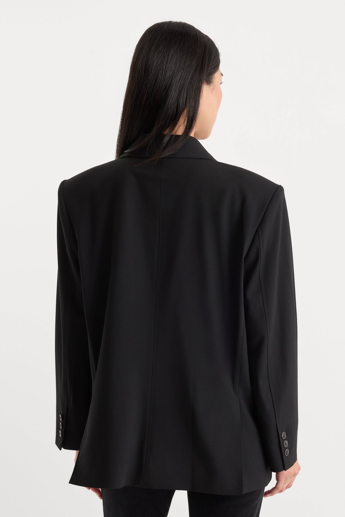 Premium THE OVERSIZED BLAZER BLACK001