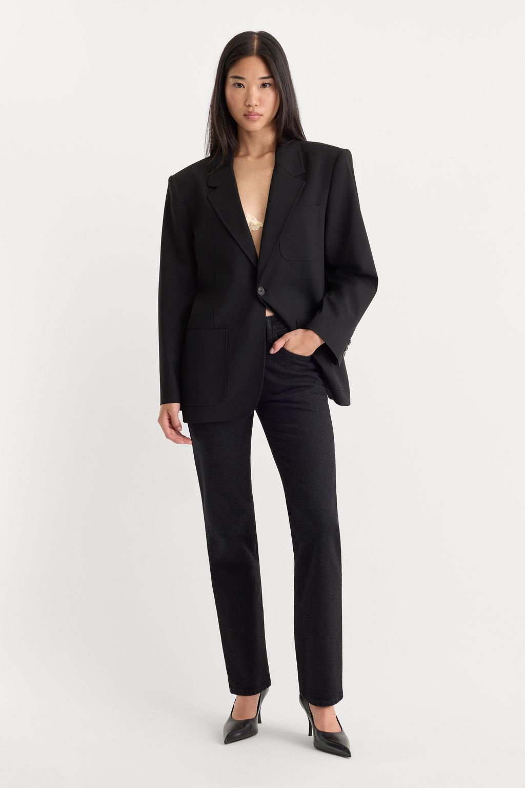 Premium VINTAGE STRAIGHT JEANS PETRA