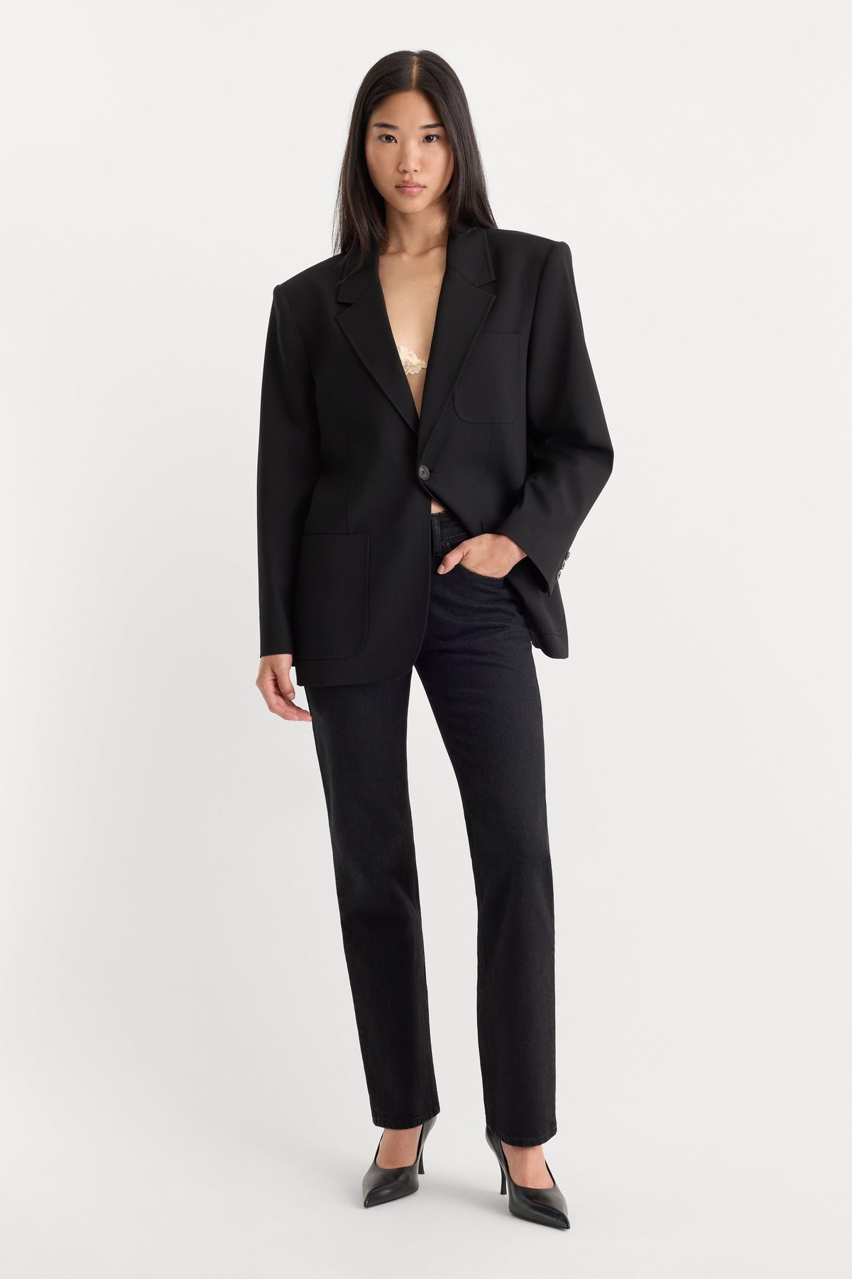 Premium VINTAGE STRAIGHT JEANS PETRA