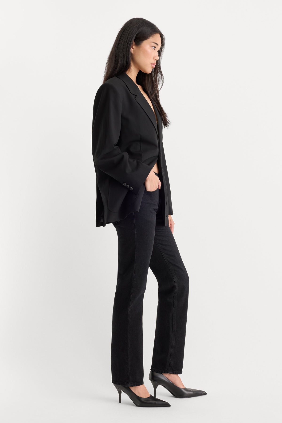 Premium VINTAGE STRAIGHT JEANS PETRA