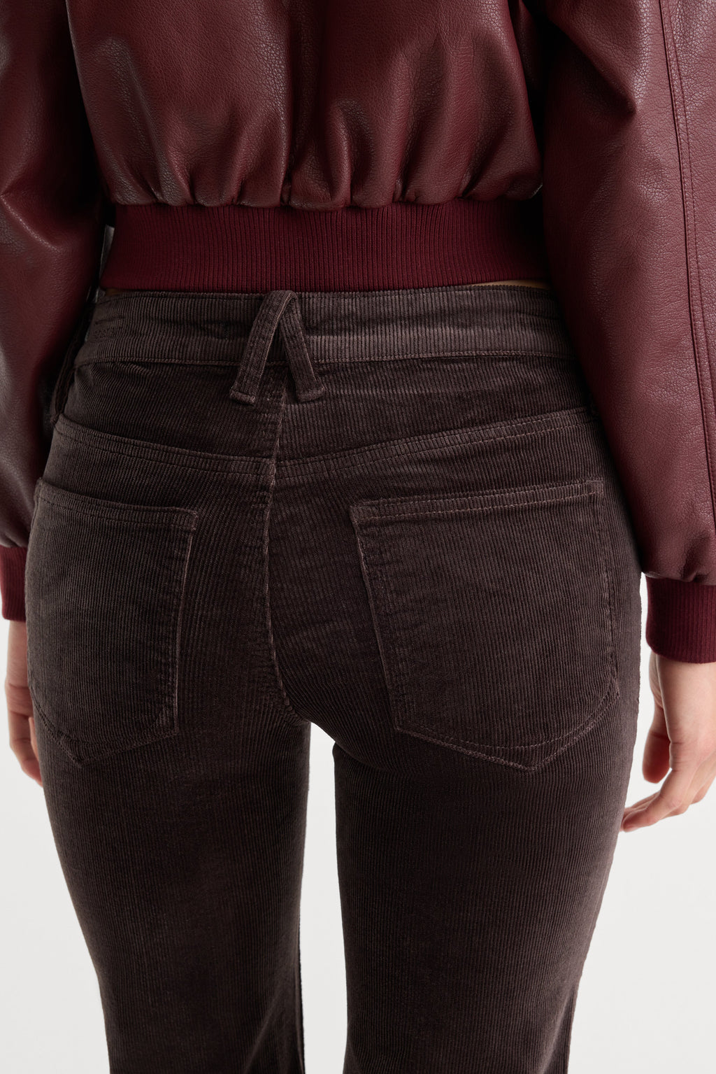 Premium GOOD LOW RISE BOOTCUT CORDUROY PANT ESPRESSO